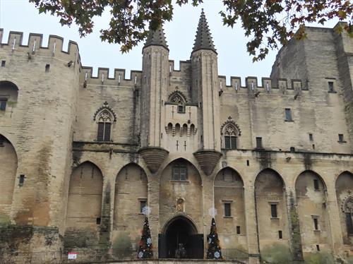 France Avignon Papal Palace Main Palace Entrance
