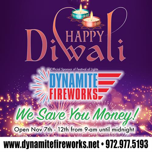 We are the official sponser for Diwali and have what you are looking for!
