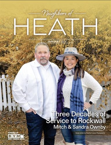 January issue featuring Mitch and Sandra Ownby