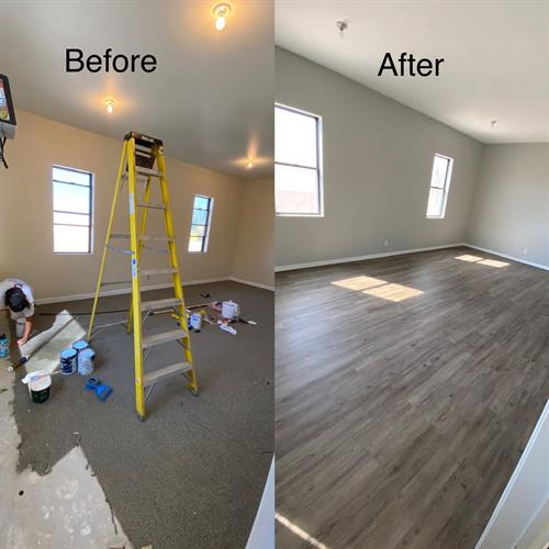 Complete room makeover