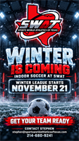 Youth Indoor Soccer League