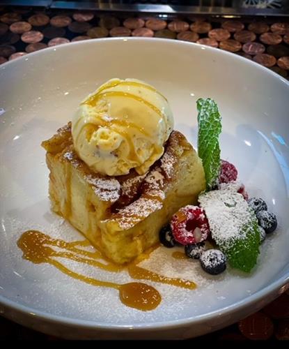 Dudley's Butterscotch Bread Pudding 