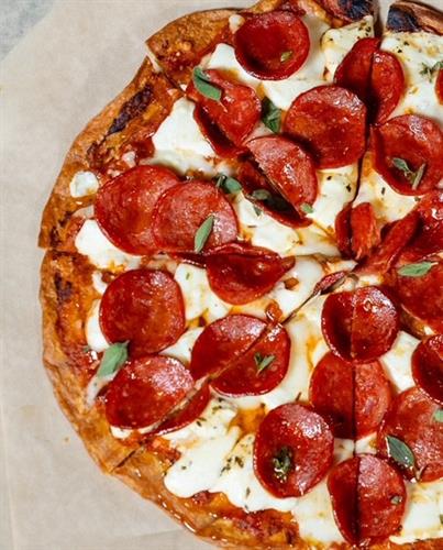 Dudley's Pepperoni Flatbread