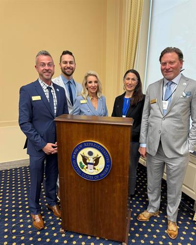Clear Path Home Care's Executive Team makes a trip to Washington every year to lobby for home care and Veteran benefits! Due to their hard work, we are contracted with the VA and Michele has chartered the first HCAOA chapter of Texas! 