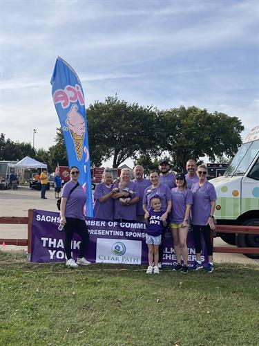 Clear Path Home Care had the honor of being the Presenting Sponsor of the 2023 Alzheimer's Walk in Sachse!