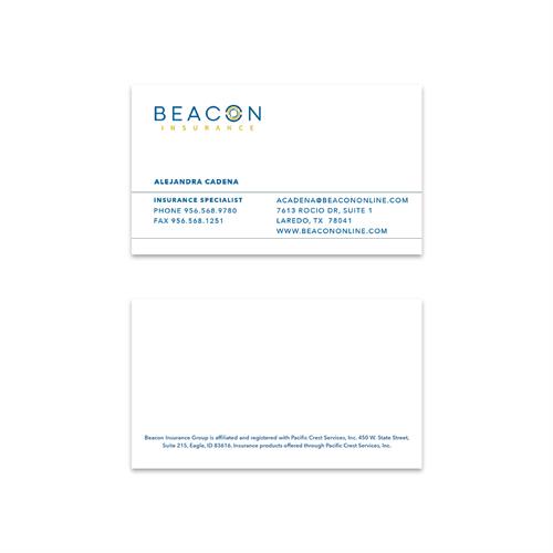 Business Card Design - Beacon