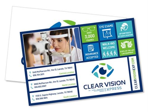 Print Design - Clear Vision Express