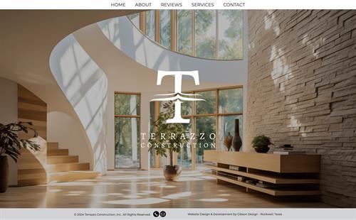 Website Design - Terrazzo Construction