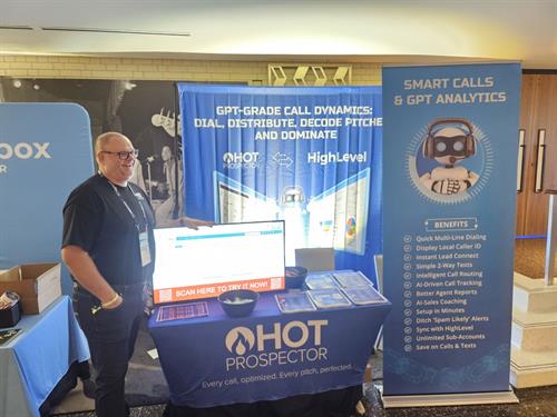 Table cover banners and backdrop  - Hot Prospector