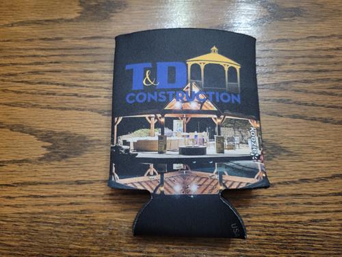 Custom Koozies  T & D Construction