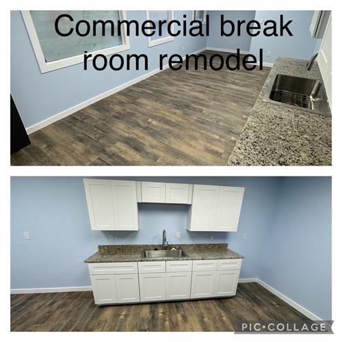 Commercial Break Room Remodel