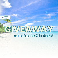 GIVEAWAY: Two tickets to Aruba!
