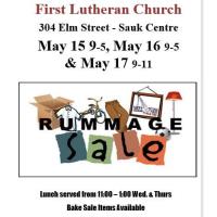 Rummage Sale First Lutheran Church