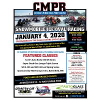 CMPR Snowmobile Ice Oval Racing