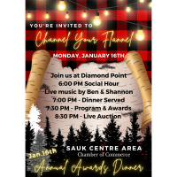 Chamber Annual Dinner & Awards - Channel Your Flannel