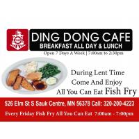 Ding Dong Cafe Lenten All You Can Eat Fish Fry