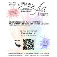 A Splash of Art - An online auction fundraiser!