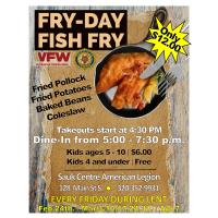 VFW & American Legion Fish Fry