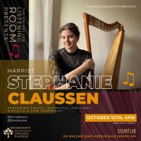 Listening Room Presents: Harpist Stephanie Claussen