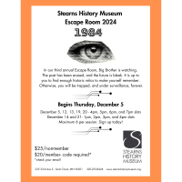 Stearns History Museum Escape Room