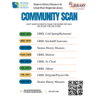 Community Scan - Stearns History Museum - Multiple Locations