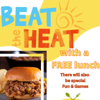 Beat the Heat Free Lunch from United Methodist Church