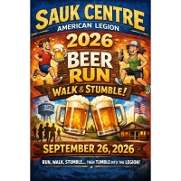 13th Annual Beer Run, Walk & Stumble by American Legion Post 67
