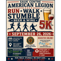 13th Annual Beer Run, Walk & Stumble by American Legion Post 67