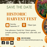 Historic Harvest Fest at Stearns History Museum