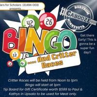 Bingo & Critter Races at Burtrum Cabooze