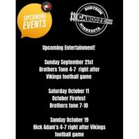 Brothers Tone & October Firefest at Burtrum Cabooze