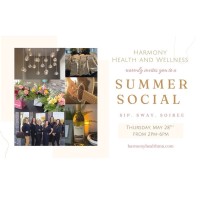 Harmony Health & Wellness: Summer Social