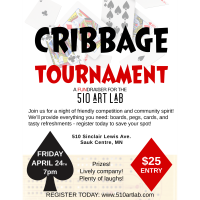 Cribbage Tournament at 510 Art Lab