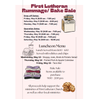 First Lutheran Rummage Sale