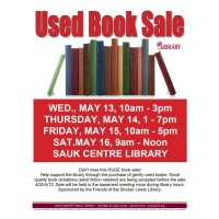 Used Book Sale at Sauk Centre Library