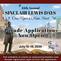Parade Registration - Sinclair Lewis Days 2026
