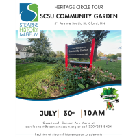 Heritage Circle Tour of SCSU Community Garden