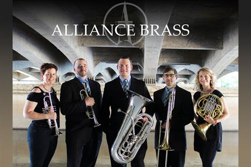 Alliance Brass 9/15/2024 7:30pm  Margaret Shelby Auditorium Sauk Centre