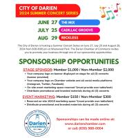 Darien Summer Concert Series Sponsorship Opportunities