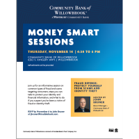 Money Smart Sessions (Protect Yourself from Scams & ID Theft)