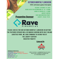 Trinity Valley Chamber of Commerce October 2025 Luncheon