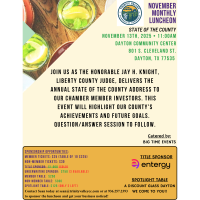 Chamber Monthly Luncheon - State of the County