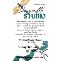 Ribbon Cutting - Dragonfly Studio