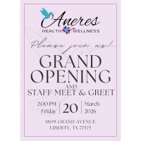 Ribbon Cutting & Grand Opening for Aneres Healh & Wellness Center
