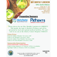 Monthly Luncheon - Health & Wellness