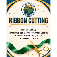 Ribbon Cutting - Shoreline Bar & Grill at Angel Lagoon
