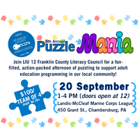 8th Annual Puzzle Mania!