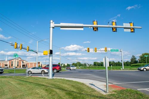 HRG provided design services for the Kohler, Parkwood, and Grand Point Intersection in Chambersburg.