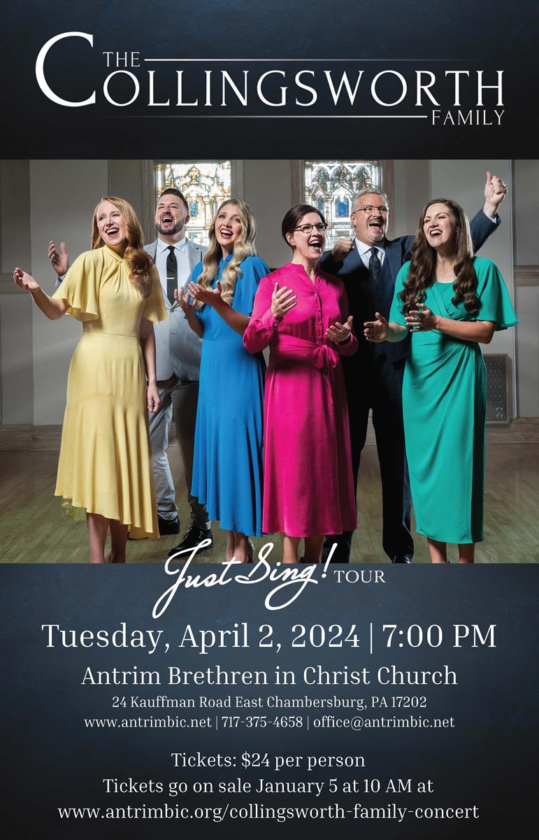 Collingsworth Family Concert Apr 2, 2024
