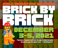Bible Adventure Weekend - Brick by Brick